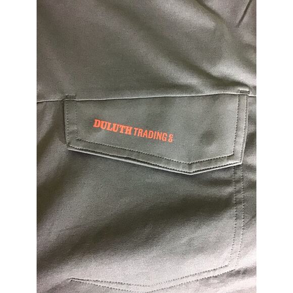 Duluth Mens Lightweight “ Bardon Peak” Track Jacket Sz.Med Gray NWT Active Wear - Picture 7 of 8